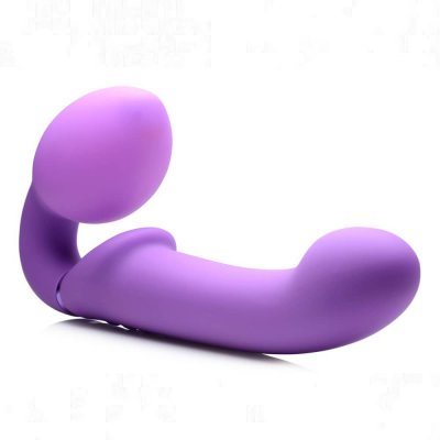 Strap U Ergo-Fit G-Pulse Inflatable Vibrating Strapless Strap-On