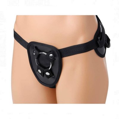 Strap U Siren Universal Strap-On Harness with Rear Support Black