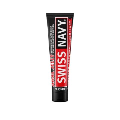 Swiss Navy Anal Jelly Premium Thick Water-Based Anal Lube - 2 Oz