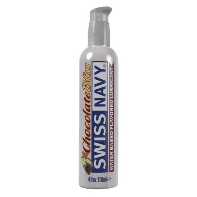 Swiss Navy Flavored Water Based Lubricant Chocolate Bliss 4 Oz