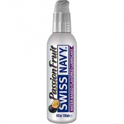 Swiss Navy Flavored Water Based Lubricant In Passion Fruit 4 Oz