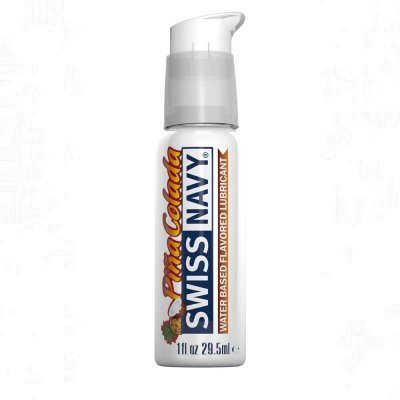 Swiss Navy Flavored Water Based Lubricant Pina Colada 1 Oz