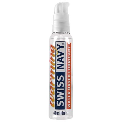 Swiss Navy Warming Water Based Personal Lubricant 4 Oz