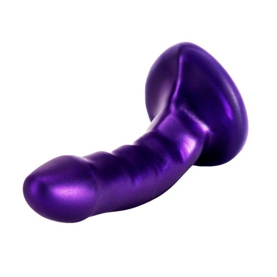 Tantus Curve Super Soft Ultra Premium Silicone Dildo In Purple