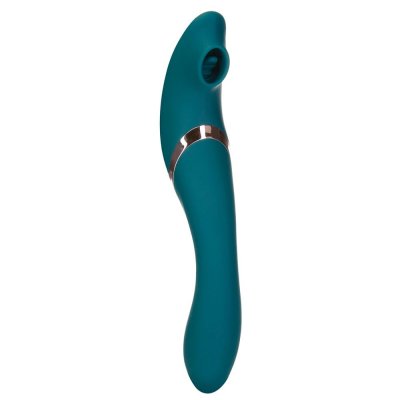 The Monarch Swan Twisting Silicone Suction & Tongue Vibrator