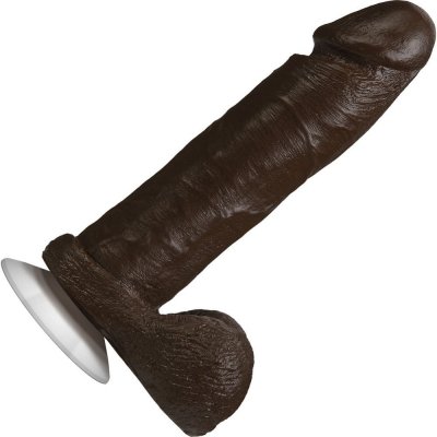 The Realistic 8" Cock w/ Removable Vac-U-Lock Suction Cup Brown