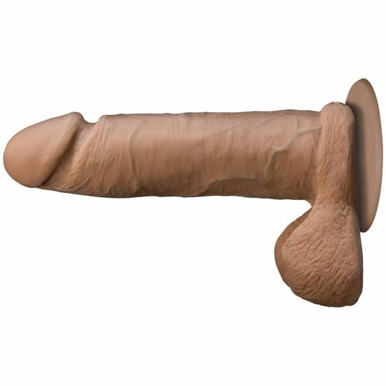 The Realistic Cock ULTRASKYN 6 inch Dildo In Caramel