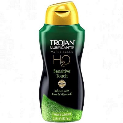 Trojan H2O Sensitive Touch Personal Lubricant 5.5 Oz