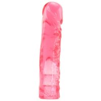 Vac-U-Lock 8 inch Crystal Jellies Dong In Pink