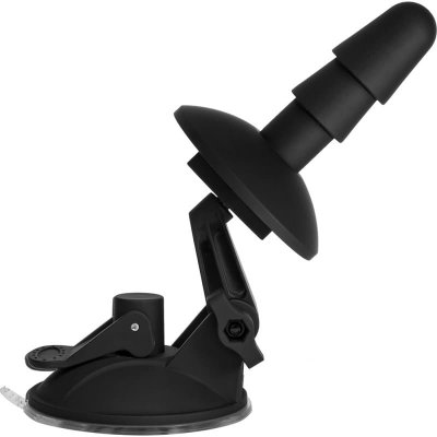Vac-U-Lock Deluxe Suction Cup Plug Accessory In Black