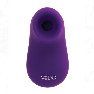 Vedo Nami Rechargeable Sonic Wave Stimulator In Deep Purple