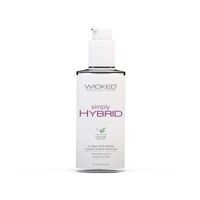 Wicked Simply Hybrid Personal Lubricant 2.3 Oz
