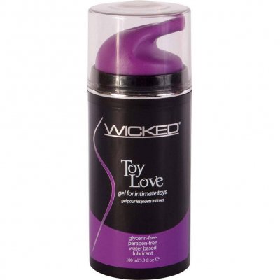 Wicked Toy Love Water Based Gel For Intimate Toys 3.3 Oz
