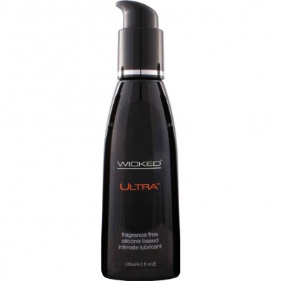 Wicked Ultra Silicone Based Intimate Lubricant 4 Oz